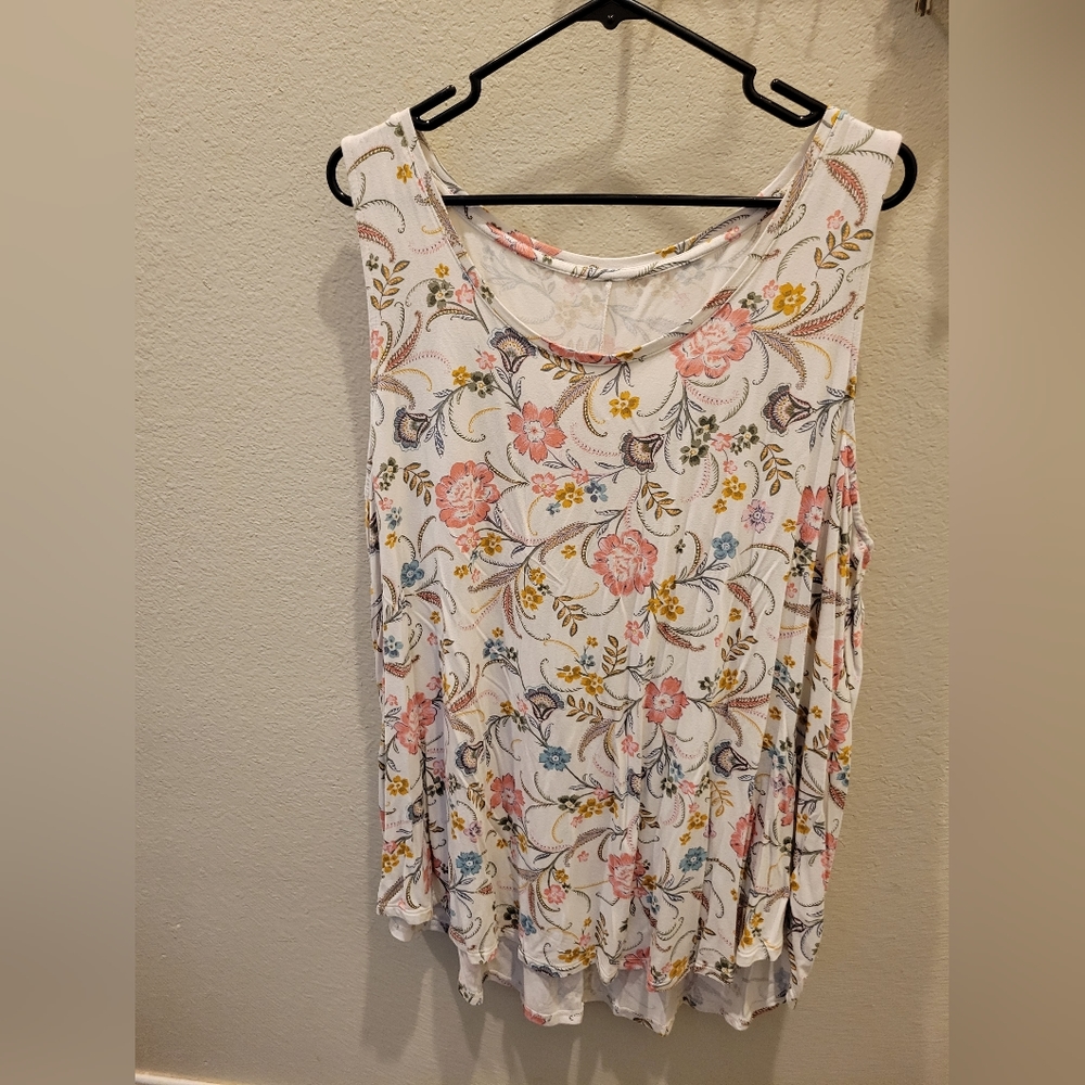 Old Navy floral tank top